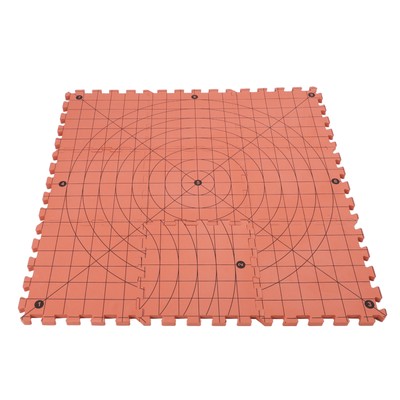 9 Pcs Knitting Blocking Mat Brick Red Interlocking Foam Blocking Board For
