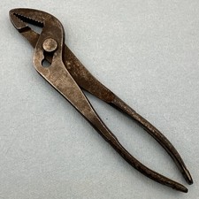 Vintage Sexauer Make Tight Stay Pliers Parrot Head Slip Joint 8” USA Made
