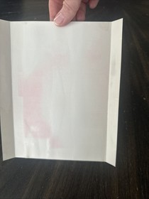 Sega CD Back Cover Art Only Surgical Strike Water Damage 