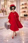Vintage 2000 Elizabeth Taylor Barbie Restyled Silken Flame OOAK Accessories