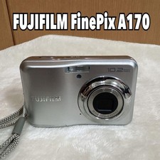 FUJIFILM FinePix A170 Compact Digital Camera 10.2MP Silver Tested