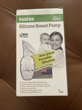 Haakaa Gen 1 Silicone Breast Pump 4 oz 100ml BPA Free One Piece Portable
