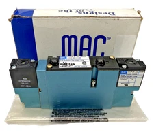 MAC VALVES, INC. 92B-BAB-000-DM-DFBP-1DM 5/2-way double solenoid piloted valve