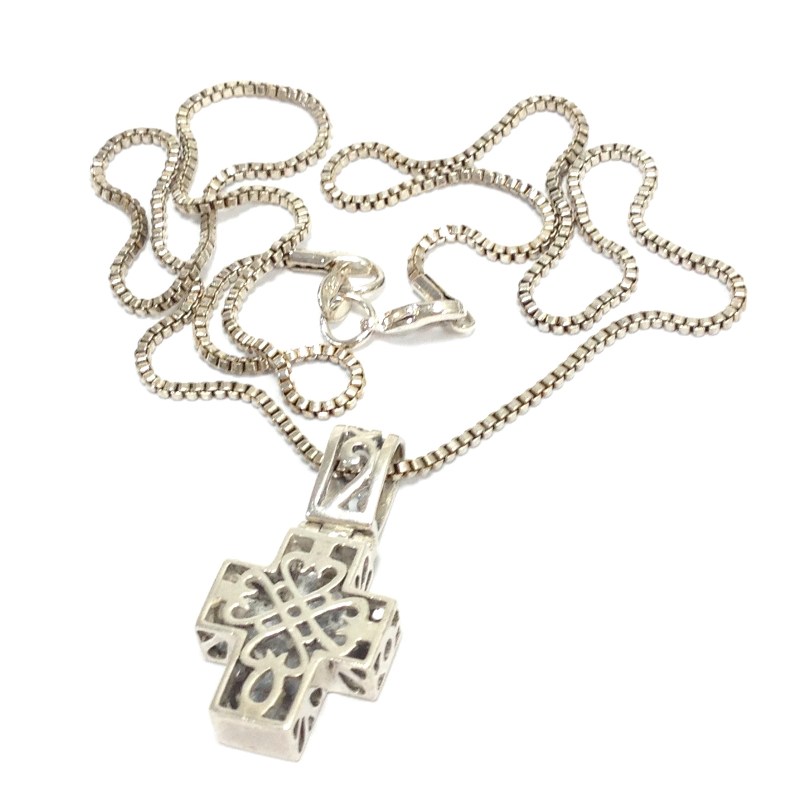 Sterling Silver Double Sided Reversible Heart Cut… - image 3