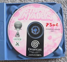 Stupid Invaders - PAL Sega Dreamcast (DC) - Complete!
