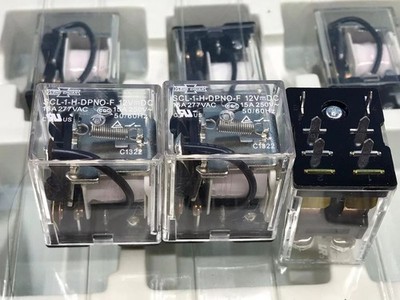 New SCL-1-H-DPNO-F 12VDC Power Relay 16A 6 PINS x 1pc #ff