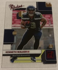 2022 Clearly Donruss The Rookies Kenneth Walker III #TR-11- RED /49-Seahawks RC