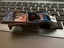 Mcleran M8F Blue Max 7 Blue/Chrome Slot Car Tyco body only