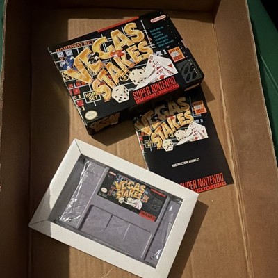 HAL Laboratory Vegas Stakes SNES 1993 E NTSC-U/C (US/Canada) Manual
