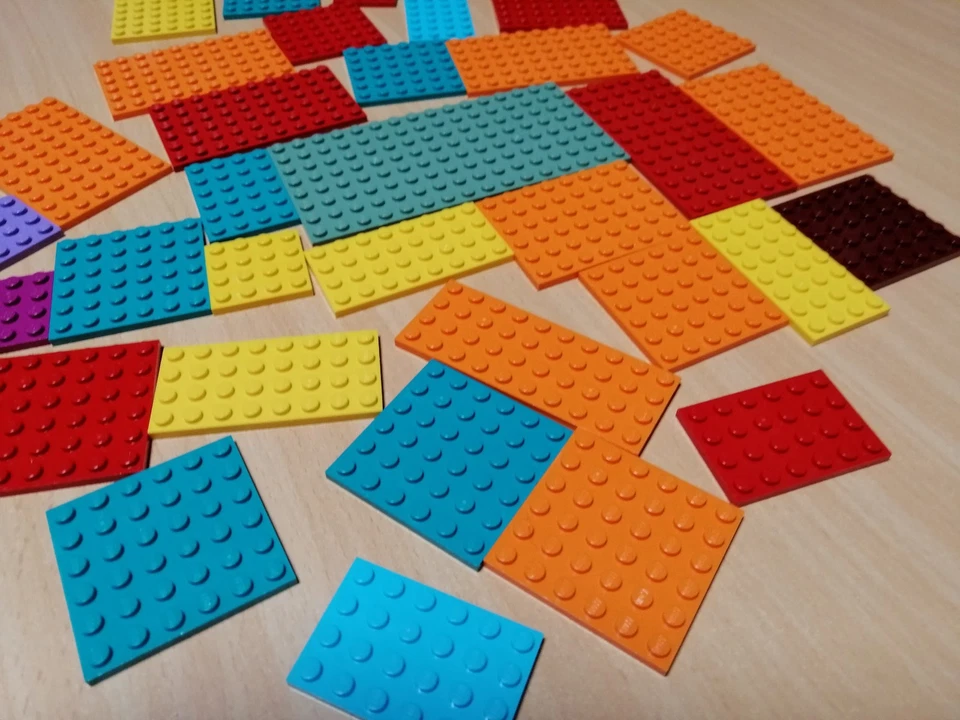 LEGO MINECRAFT Konvolut Platten / Bauplatten bunt / Creator CITY Sammlung - Bild 4 von 4