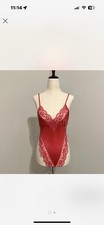 Red Vintage Interlude Cir Lingerie with Lace