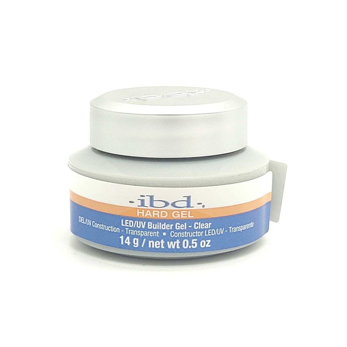 8 Oz Nail Gel Ibd Hard Gel LED/UV Clear Gel For Nails - 8 Oz