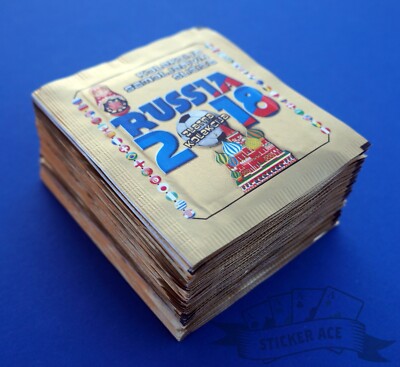 Tekma, Russia 2018, 50 unopened packs /bustina / sachets / tüten  (NOT PANINI)