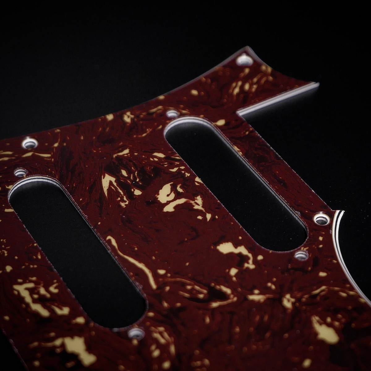Ibanez AZ Series Pickguard • 4-ply M-Tortoise • AZ2204 AZ2203 AZES