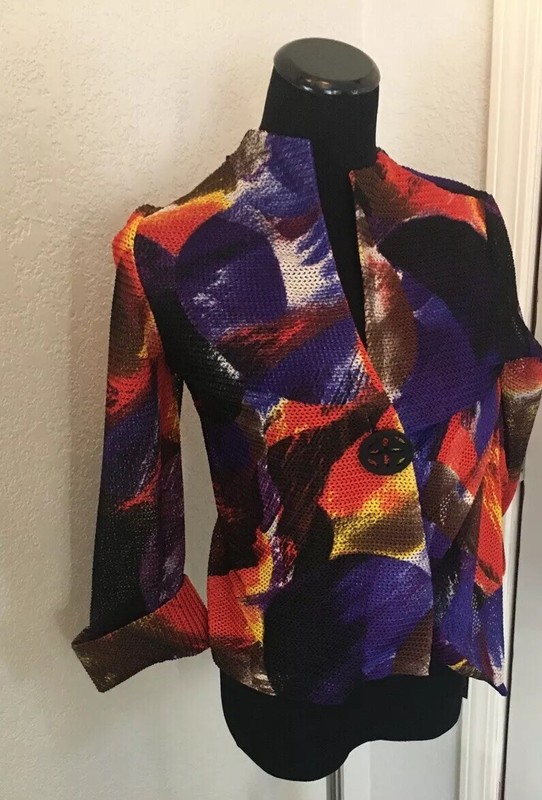 Women’s IC Connie Jacket Size Small NWT $178 Multi Color