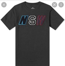 Nike Sportswear NSW maglia oversize maglietta erica nera TAGLIA XSMALL top