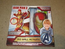 Tara Marvel Iron Man 3 Avengers Initiative 3D 3-D Wall Activity MISB 2013