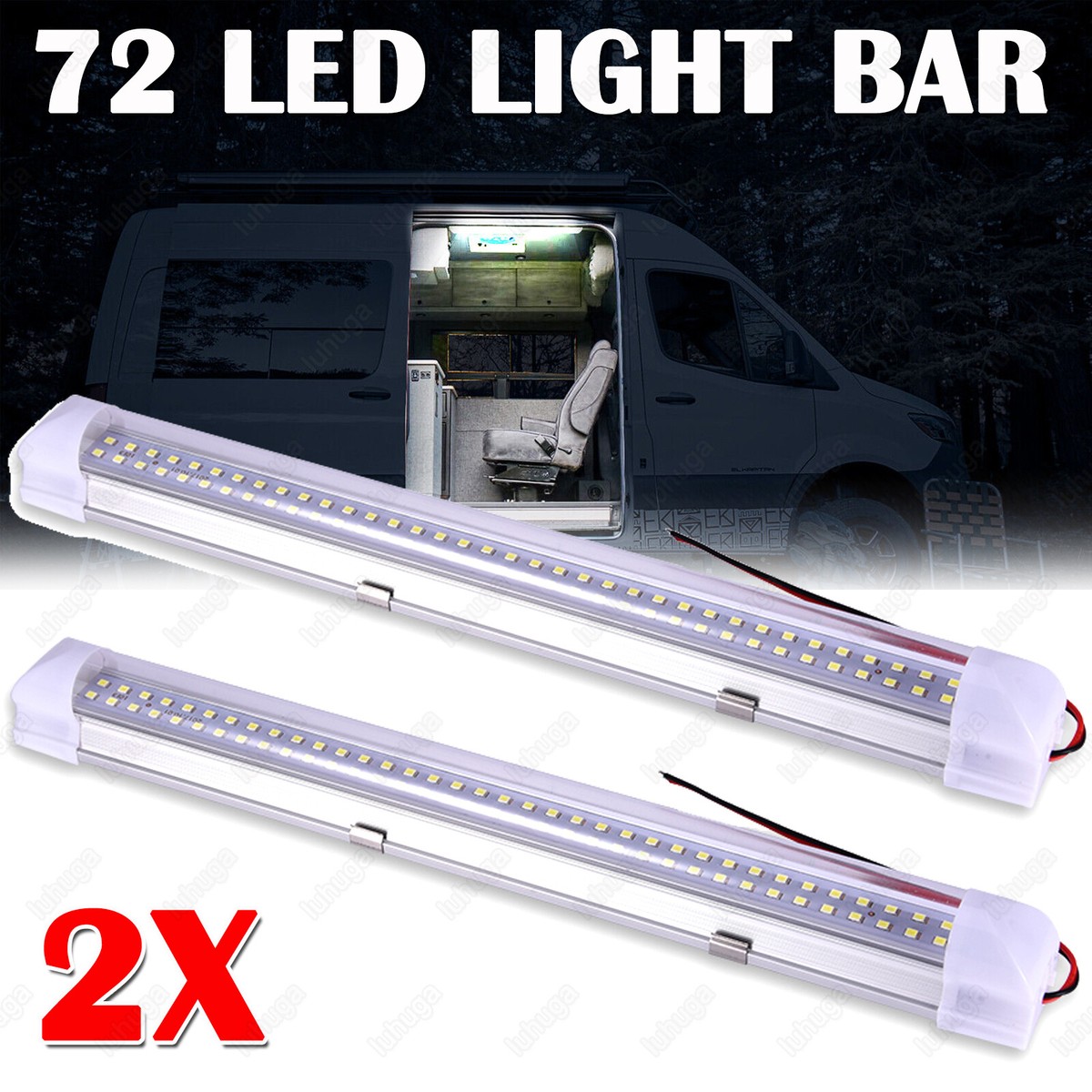 LED Deckenleuchte 12V Wohnmobil Mit Schalter 4 Stück