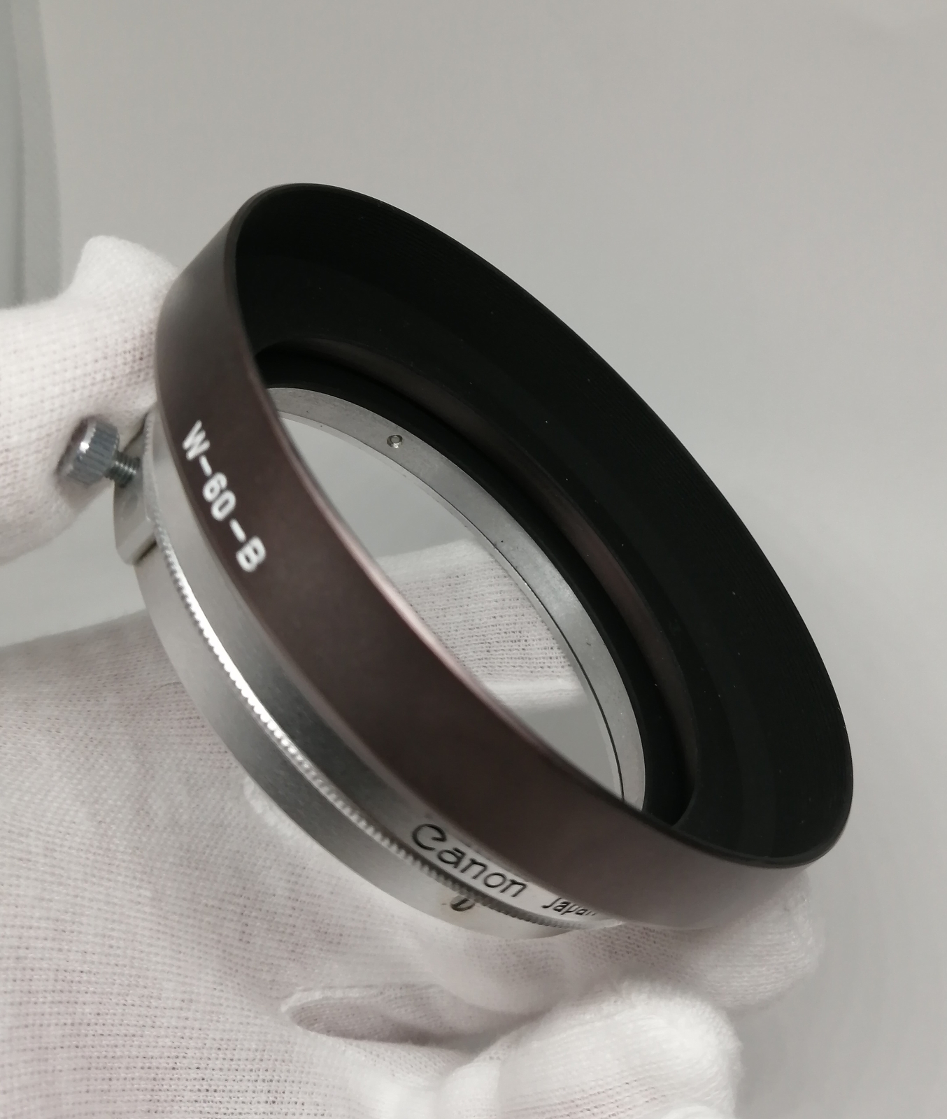 ✨MINT✨ Canon Metal Hood 60mm W-60-B From JAPAN