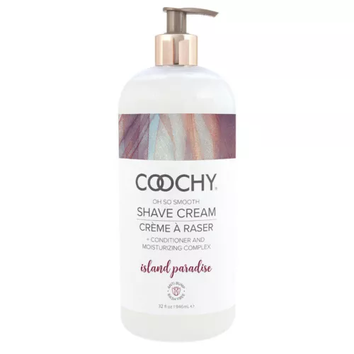 Coochy Shave Cream - Island Paradise 32 oz Rash Free Shave Cream