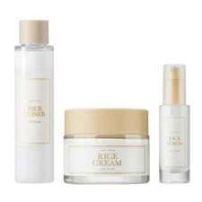 I'm from Rice Skin Care 3 Set Toner Serum Cream K-Beauty