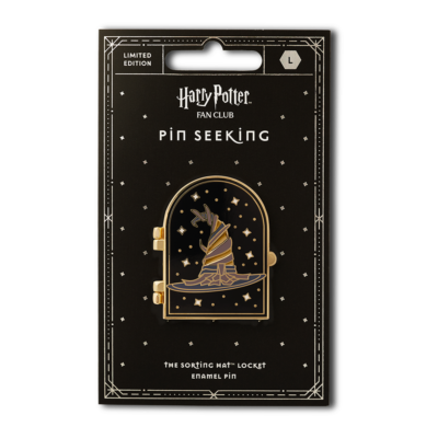 Harry Potter Fan Club Pin Seeking Sorting Hat Locket Enamel Pin Limited  Edition