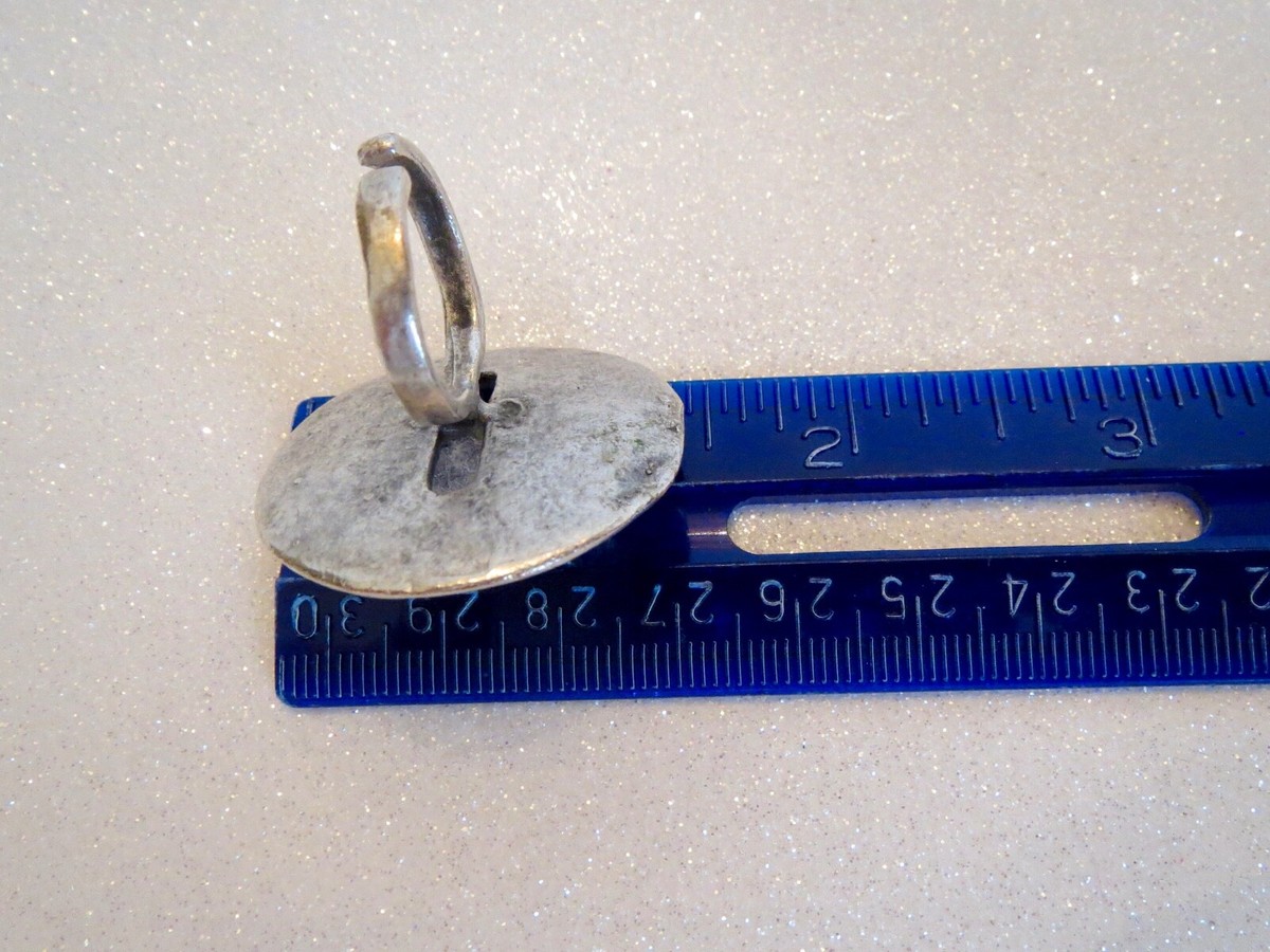 Sterling Silver or Pewter Artist Fabricated MODERN ART SCULPTURE RING View 6