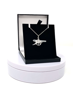Argent Sterling Plat Ancre Marin Chaîne Collier W/Trombone & Barre