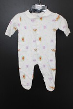 Vintage Winnie The Pooh Size 0/3m Footed Sleeper