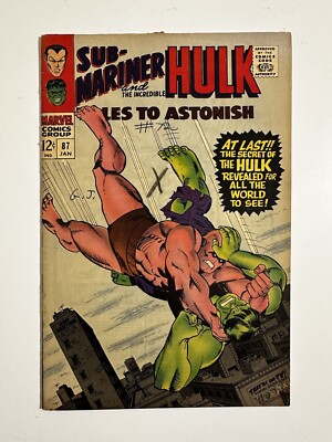 Tales to Astonish #87 Boomerang App in New Costume Krang App Marvel Comics 1967