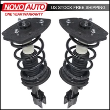 Pair Rear Complete Strut w/Coil Spring Set For 2000-2011 Chevrolet Impala New