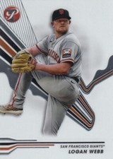 LOGAN WEBB TOPPS PRISTINE BASE SAN FRANCISCO GIANTS #250 2024 24