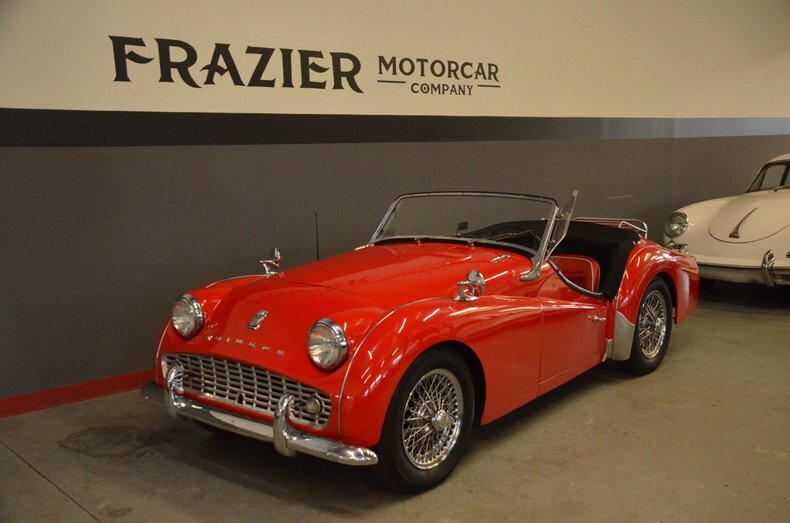 1959 Triumph TR3  Rust free Older restored TR3 with SOLID BODY, RUN and DRIVE