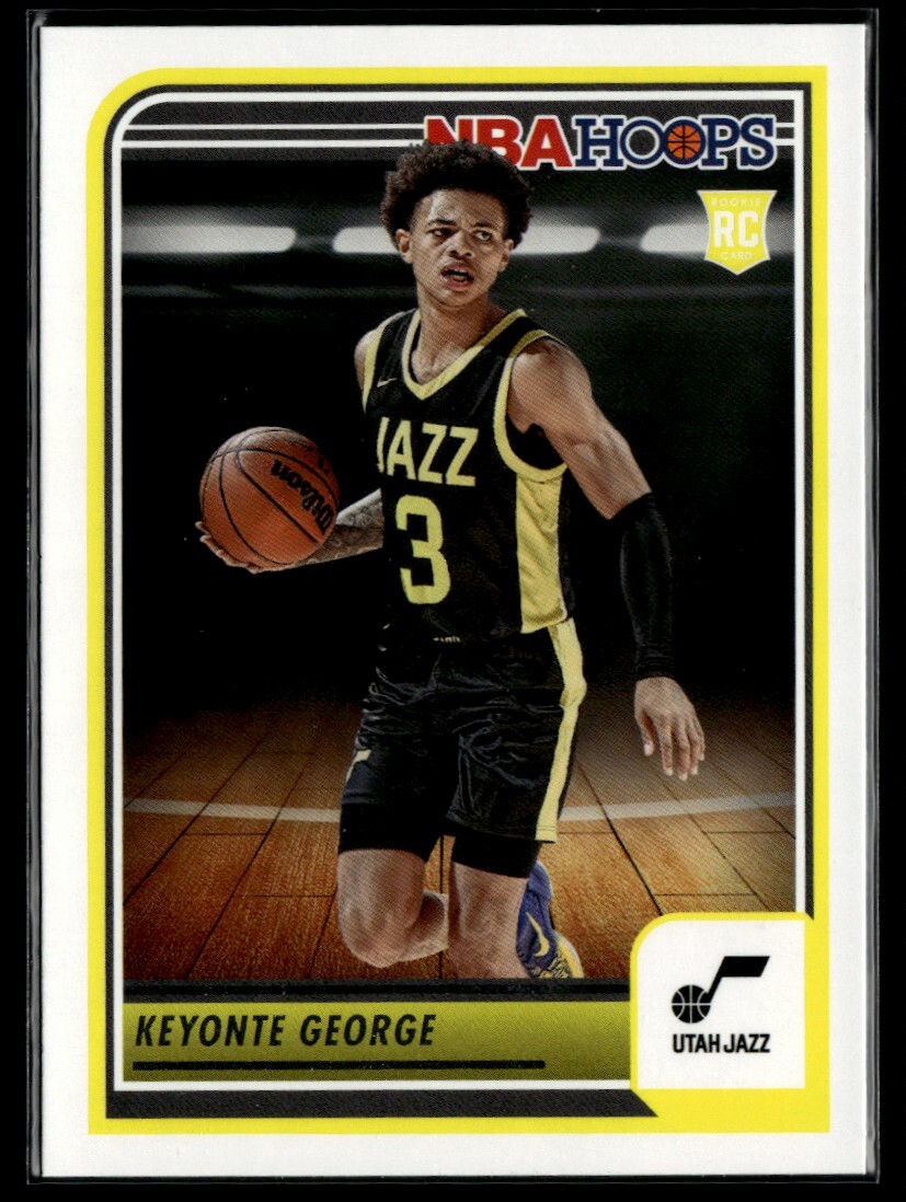 2023-24 Panini NBA Hoops BASE Keyonte George RC Utah Jazz #271