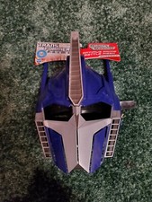 Transformers Optimus Prime Mask Hasbro Blue Gray Kids Roleplay Costume 2011 NEW