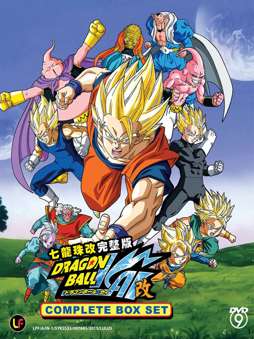 Dragon Ball Z Kai Episodes 1 - 167 English Dubbed Complete Anime Series 18  DVDs