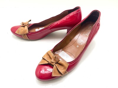Ara  Damen Halbschuh Pumps Absatzschuh High Heels Rot Gr. 40 (UK 6,5)