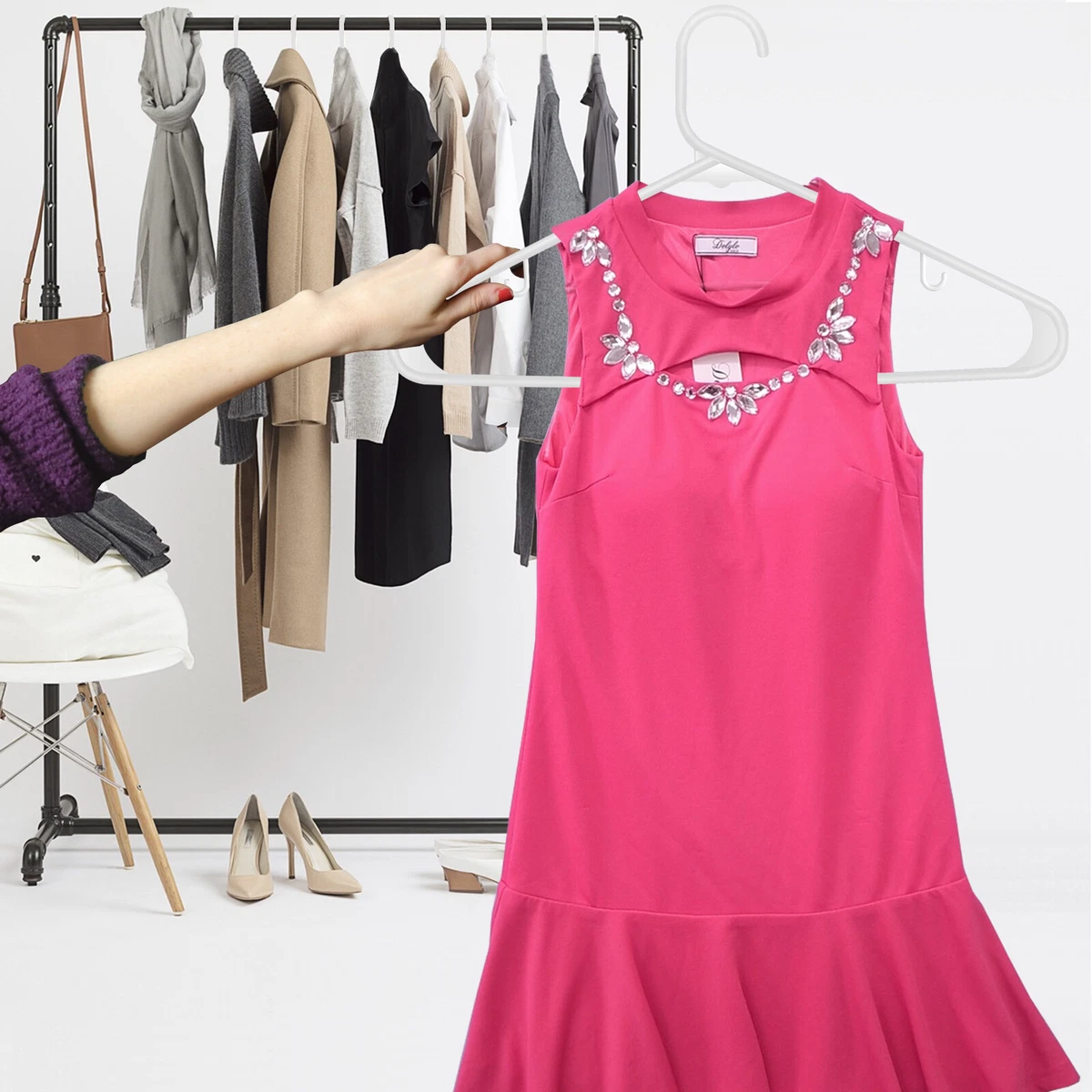 Thick clothes hangers sale