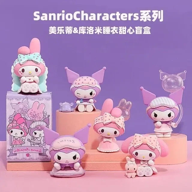 Sanrio MINISO Kuromi My Melody Sweetheart in Pajamas Series Blind 
