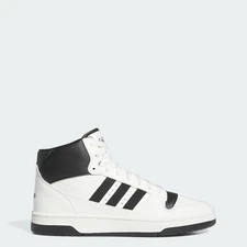 Size 8.5 - Women adidas Break Start Mid White Black W