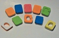 ABC Square-Shape Pedicure Toe Separators 144pcs per bag
