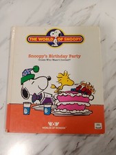 Snoopy's Birthday Party - The World Of Snoopy - Peanuts - Worlds Of Wonder...