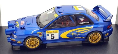 Autoart 1/18 Scale Diecast 89994 Subaru Impreza WRC RMC R.Burns 1999 Night Race - Picture 3 of 5