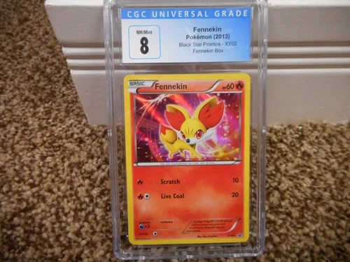 Fennekin cgc 8 NM MINT Black Star Promos XY02 Box 2013 psa card Pokemon HOLO ccg