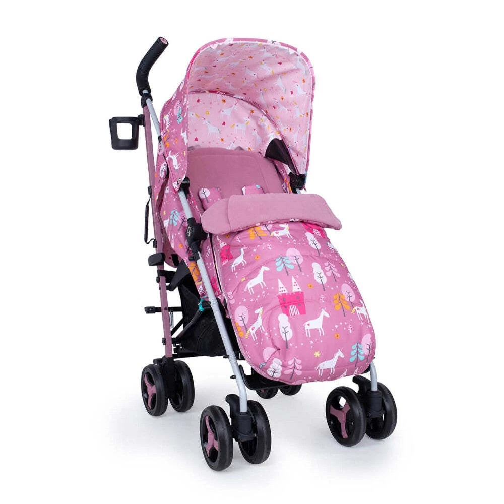 Cosatto Supa 3 Stroller Suitable to 25KG Lightweight Compact Folding Unicorn Lan
Opens in a new wind