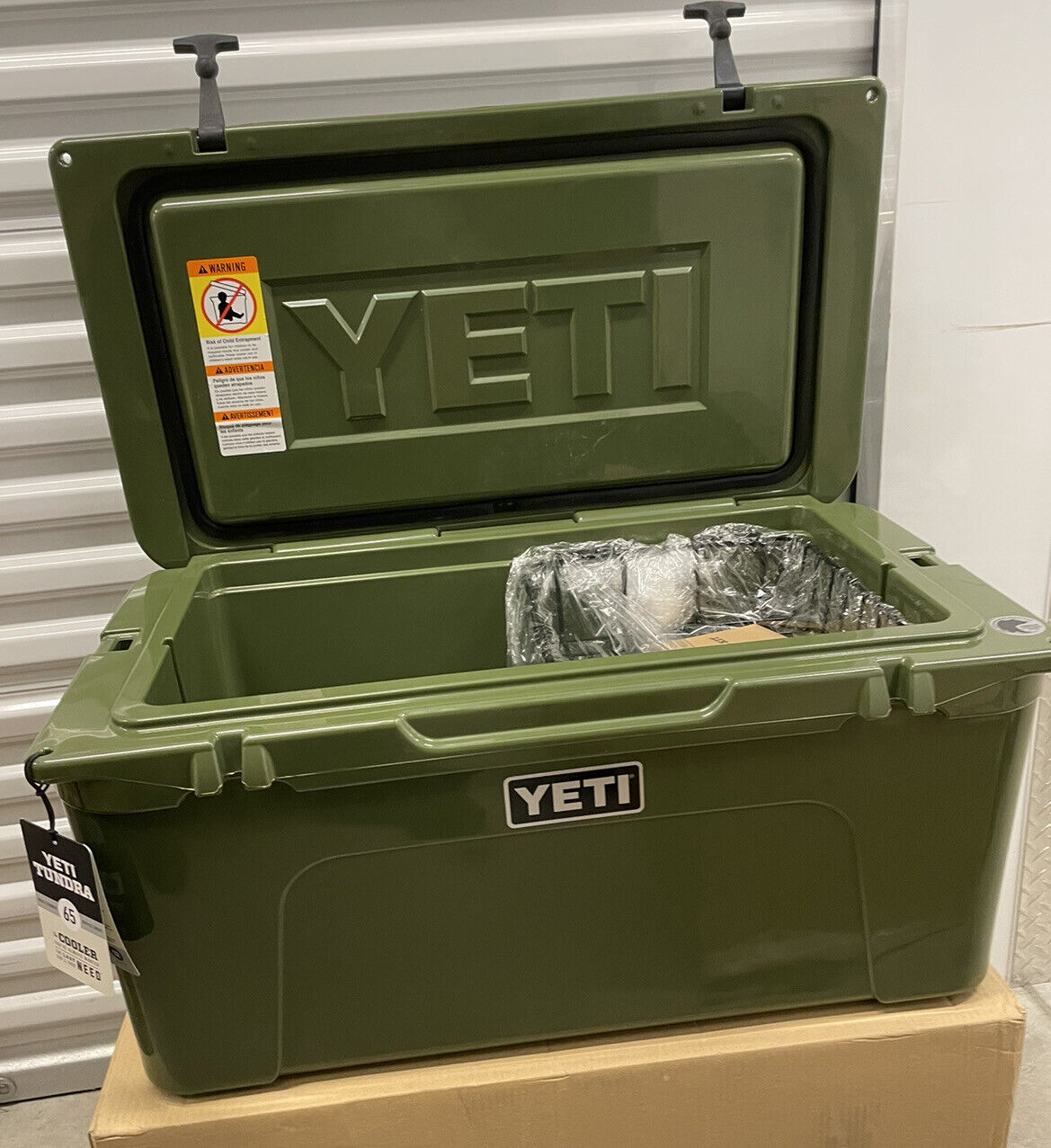 YETI Tundra 65 Hard Cooler Green