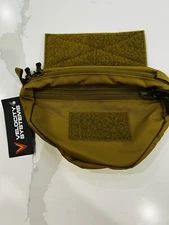 Velocity Systems Mayflower LOWER ABDOMEN POUCH Coyote W/ IIIA Armor Insert