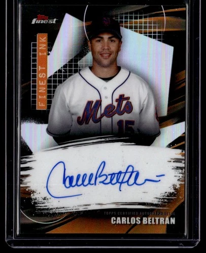 2026 Topps Finest Carlos Beltran Base (RAW)
