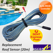 ROOF HOT TEMPERATURE SENSOR ASCON MS3D SOLAR POOL HEATING CONTROLLER ECOONLINE