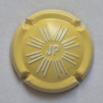 Champagnerkapsel Joseph Perrier  ️ Nr. 95c - gelb-weiß bedruckt